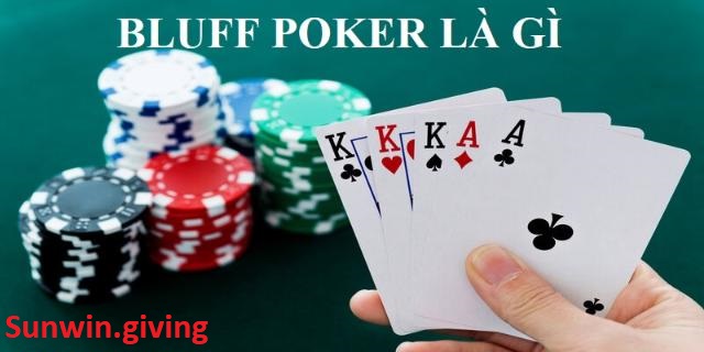 tránh lạm dụng bluff là mẹo chơi poker hay